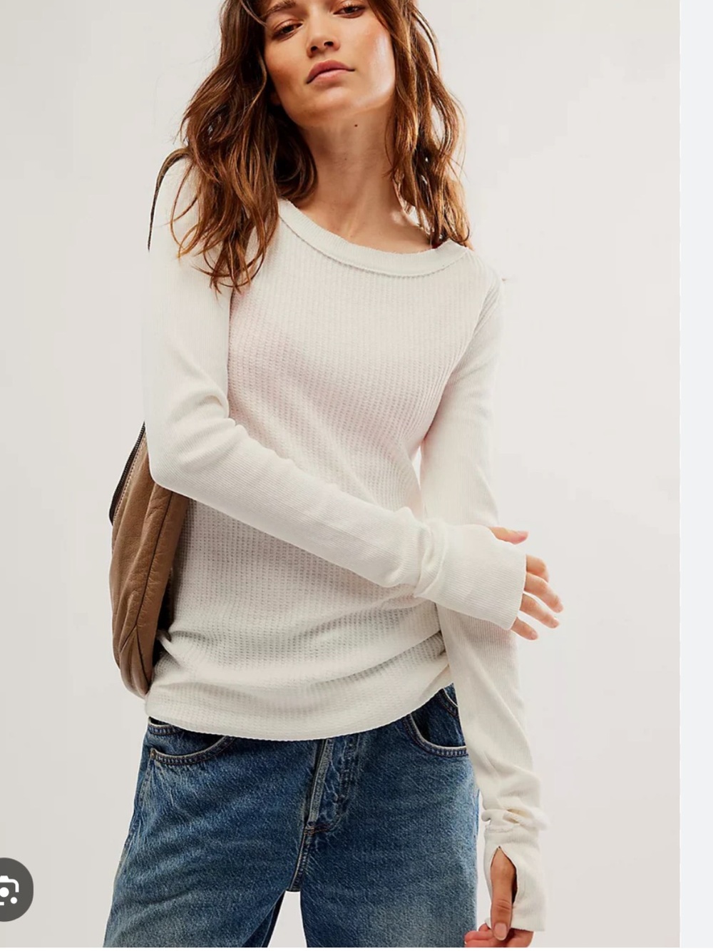 Free People Care FP Honey B Crew
Neck XS Ivory - like new